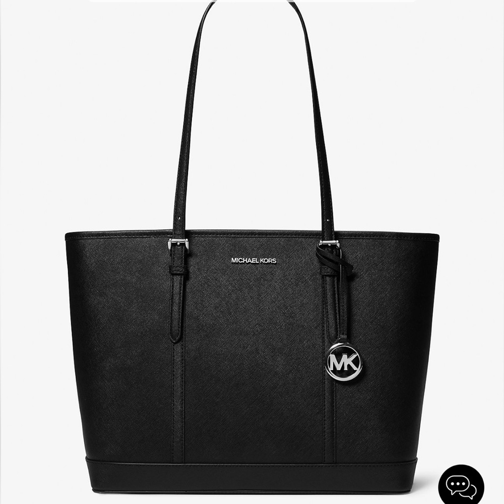 Jet Set Travel Large Saffiano Leather Tote Bag